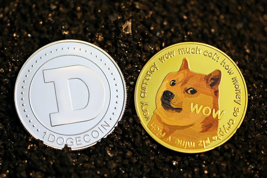 white and brown round ornament - A pair of Dogecoin on black stones., tags: early adopter dormant wallet - unsplash