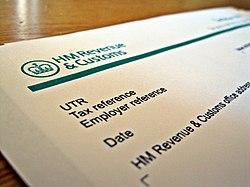 Tax return (United Kingdom) - A Self Assessment (SA100) tax return, tags: crypto businesses - CC BY-SA