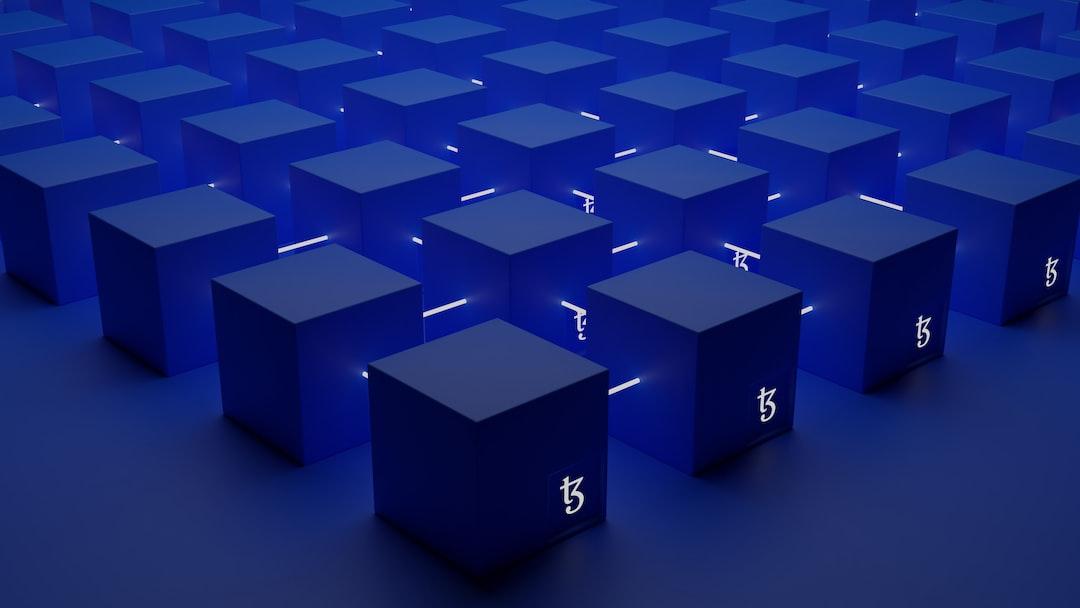 a group of blue cubes with numbers on them - 3D illustration of tezos blockchain. a blockchain designed to evolve.
「 LOGO / BRAND / 3D design 」 
WhatsApp: +917559305753
 Email: shubhamdhage000@gmail.com, tags: innovative - unsplash